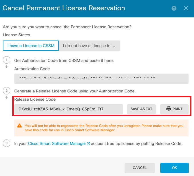 Enregistrez votre code de licence de version