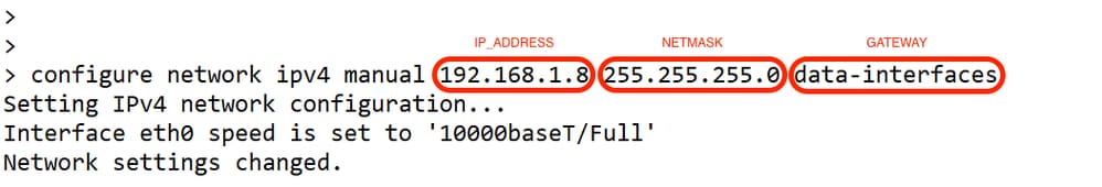 Configure Management on FTD to Use Data Interface as Gateway