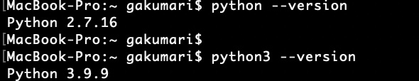 Vérification de l'installation de Python