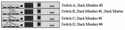 Switch-CとSwitch-Dがリロードし、新しいスタックに参加する