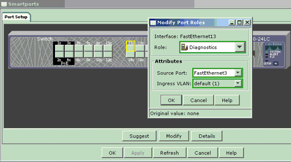 Modify Port Roles