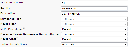 Translation Patterns 911