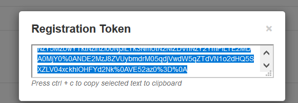 Erstellen eines Tokens in CSSM