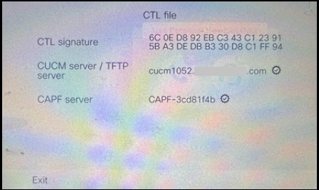 電話機のCTLファイル