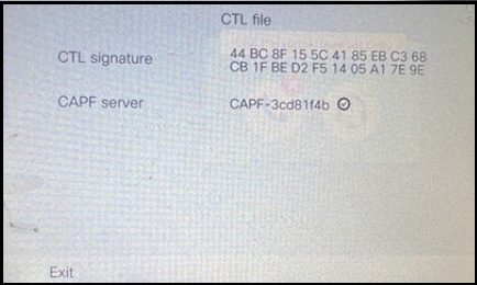 ملف CTL على الهاتف