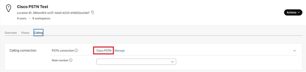 PSTN Connection