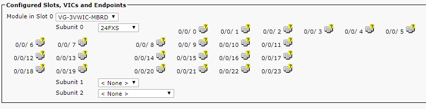 Configurable Ports