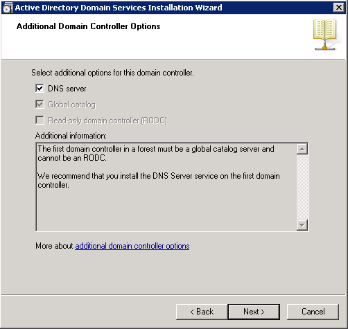 Check the DNS Server for Additional Options