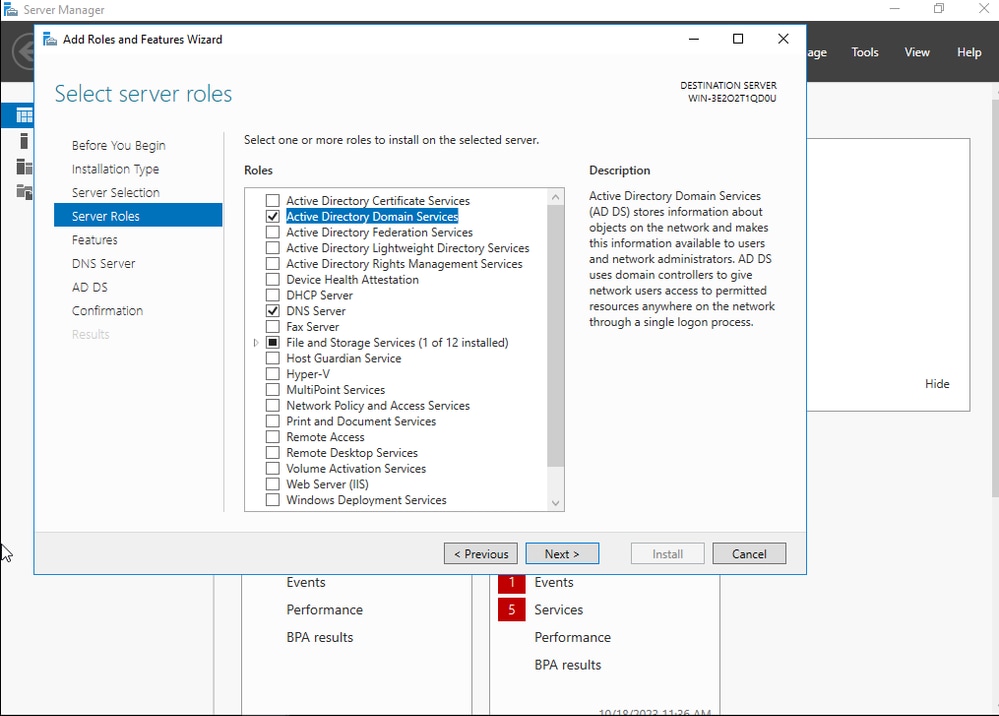 Active Directory Installation