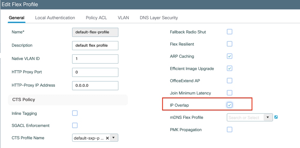 Configuração do perfil Flex no WLC