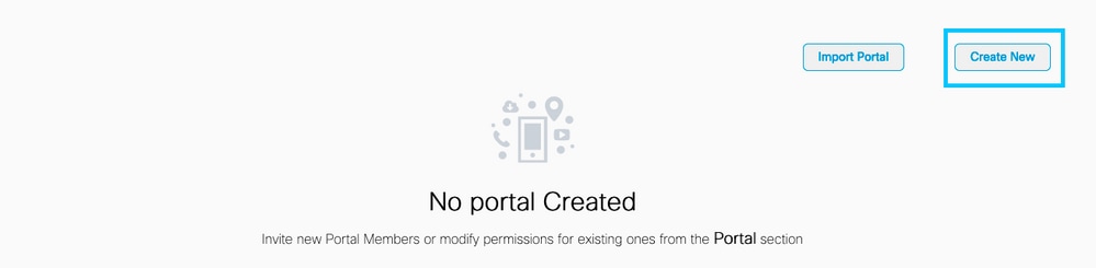 Página de portal vacía sobre espacios de ADN