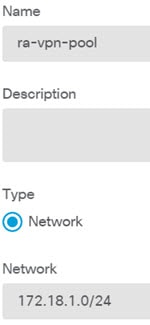 RA VPN address pool.