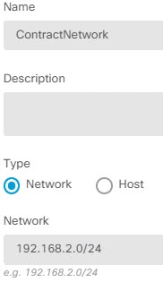 ContractNetwork object.