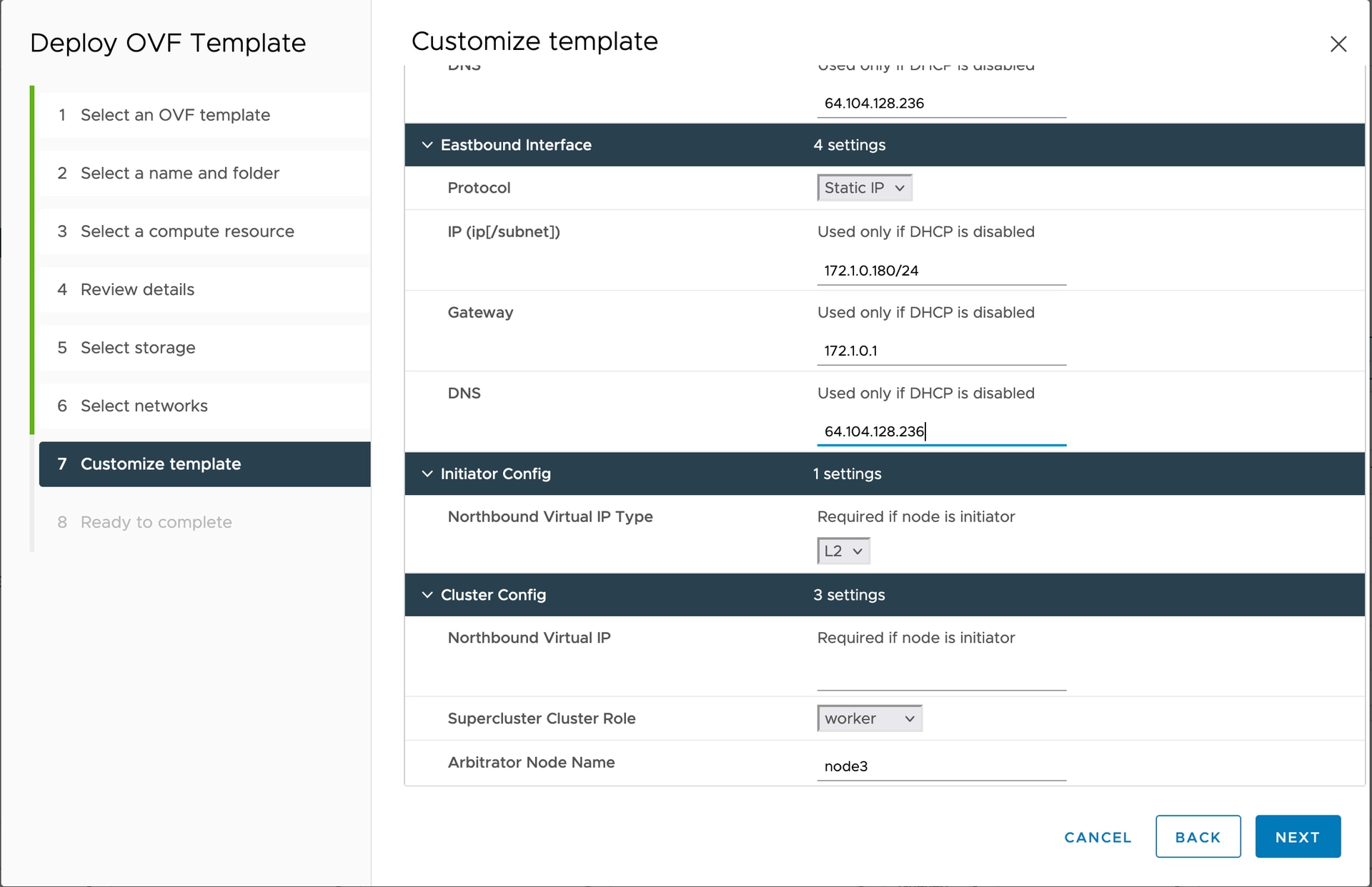 screenshot of OpenStack Stacks screen