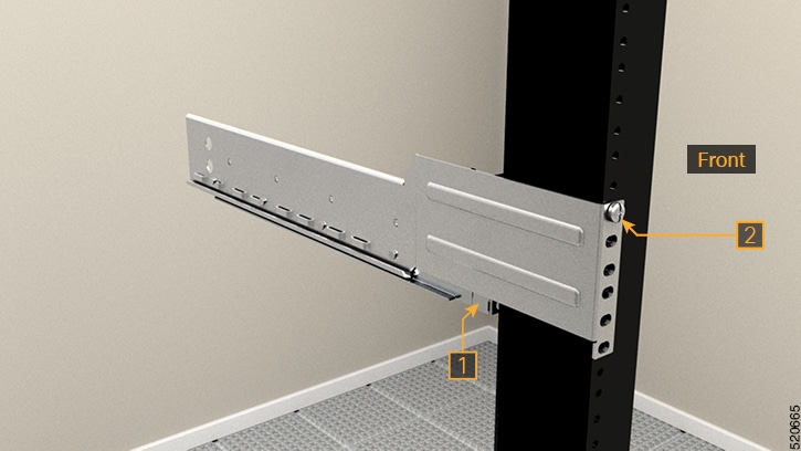 Two Post Slider Integration - 19" Rack