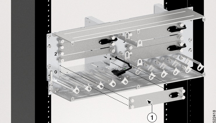 Removing USB Dummy Cover for 8/16-Port Module