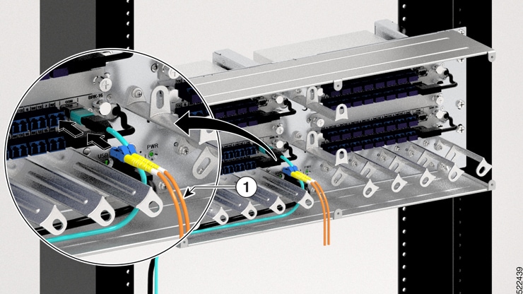 Aligning LC Cable Connector