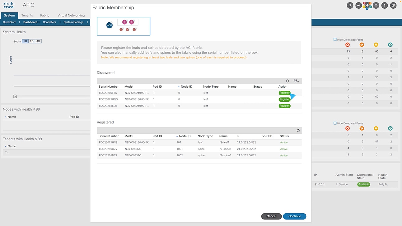 View a demo of Cisco ACI